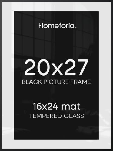20x27 Black Picture Frame (3 Count)