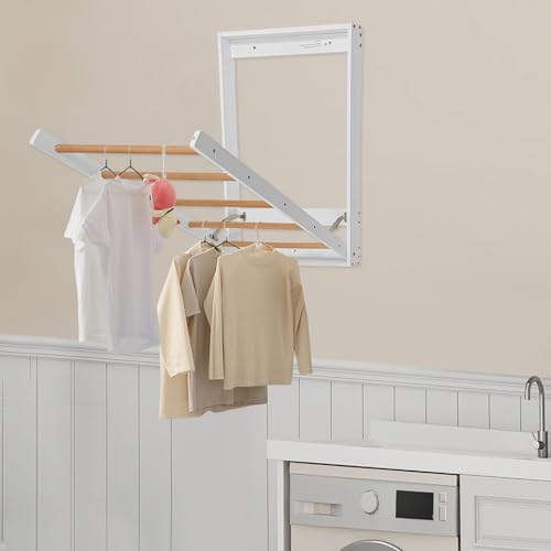 Wall Mounted Clothes Drying Rack