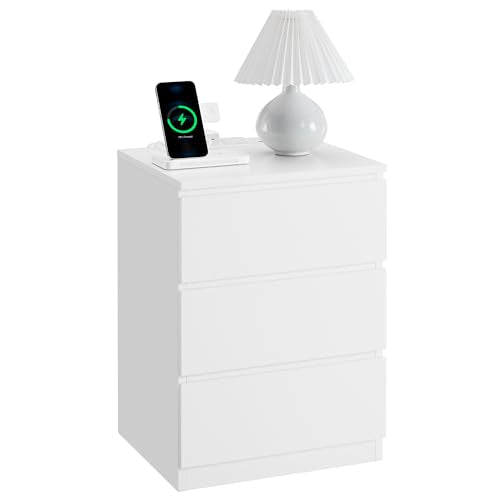 Nightstand with Charging Station