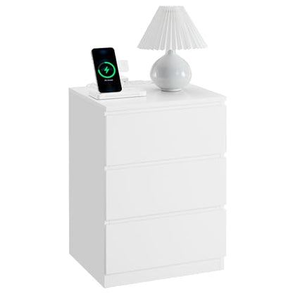 Nightstand with Charging Station