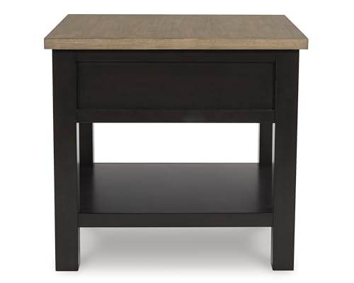 Drazmine Casual End Table with 1 Lower Shelf