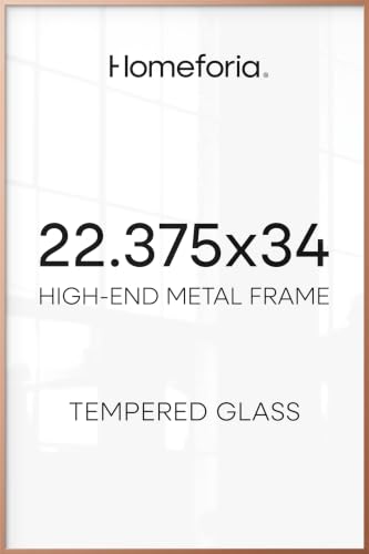 22.375x34 Rose Puzzle Poster Frame