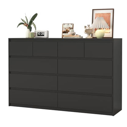 Black Malm Dresser for Bedroom