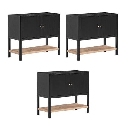 Meads Mid Century Modern Cabinet or TV Stand with Doors