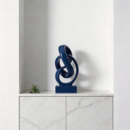Modern Abstract Knot Sculpture