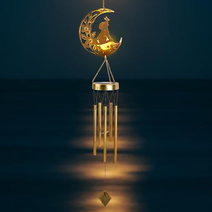 Moon Dog Wind Chime Outdoor