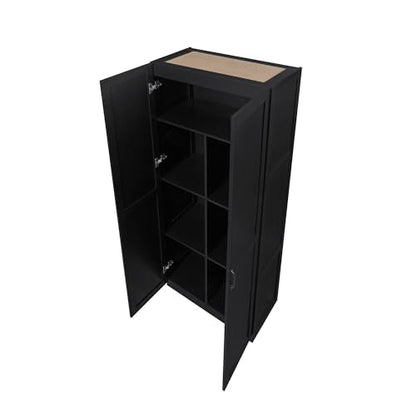 Cornelia Modern Tall Storage Cabinet with Doors and Adjustable Shelves 1.0