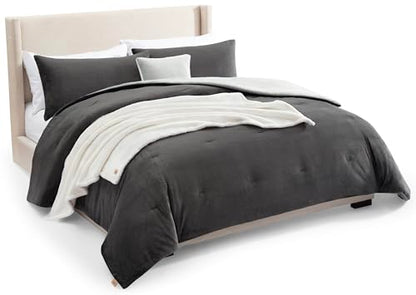 Remina King Comforter Set with Throw Blanket & Pillow