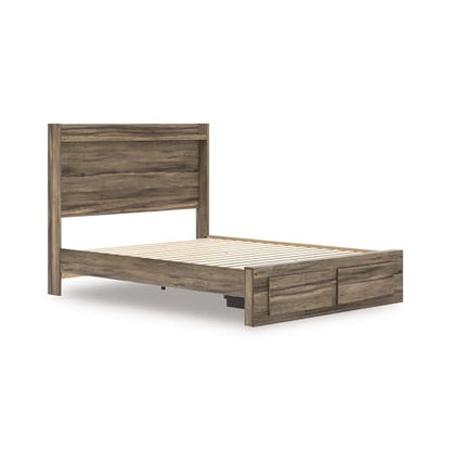 Queen Bed Frame with Storage