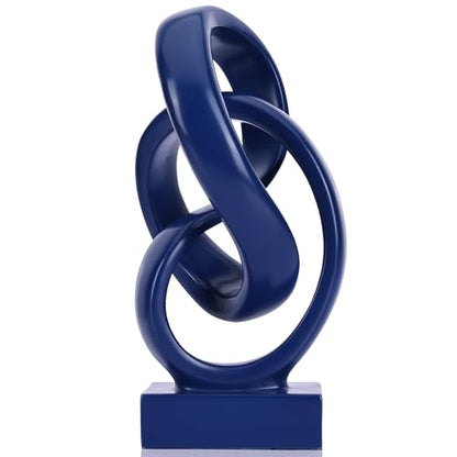 Modern Abstract Knot Sculpture