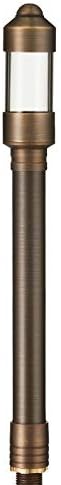 VOLT Flat Hat 12V Brass Mini Path Light