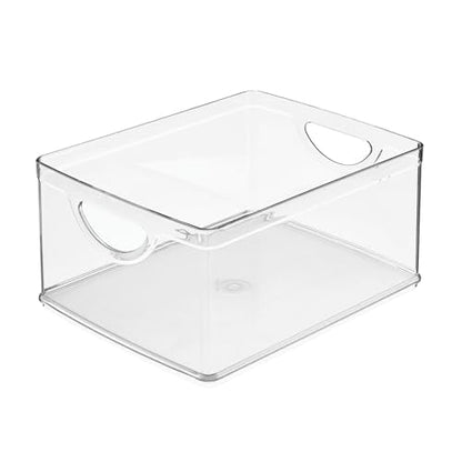 Plastic Stackable Kitchen Cabinet Storage Bin