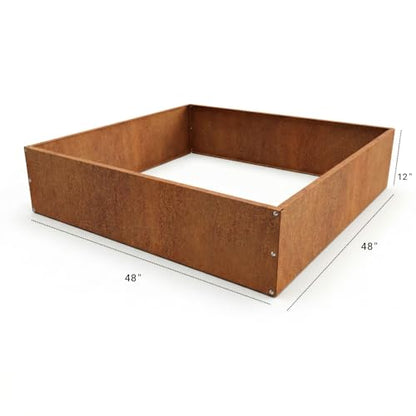 Corten Steel Outdoor Planter Box