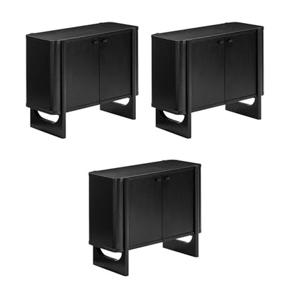 Solace Mid Century Modern Cabinet (3 Count)