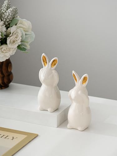 Easter Rabbit Figurine Cute Rabbit Three Donts