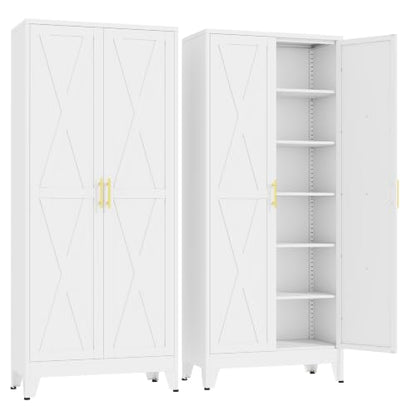 74.8" Tall Kitchen Pantry Cabinet