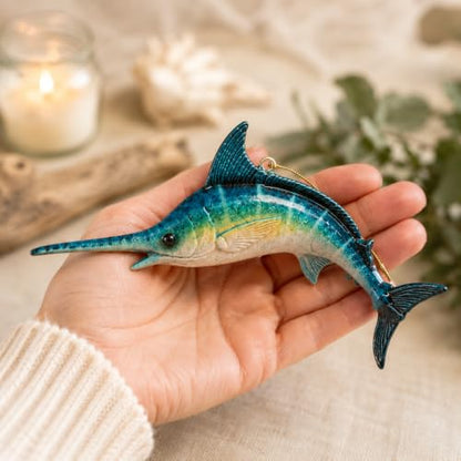 Swordfish Christmas Ornament