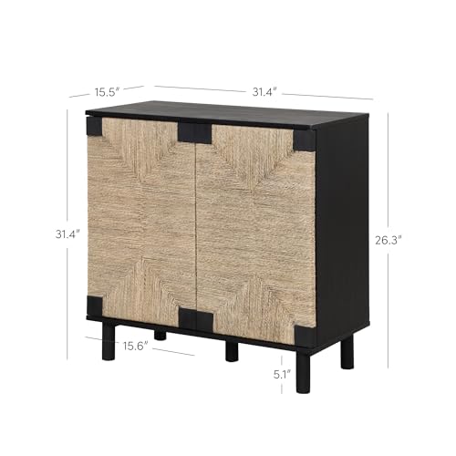 Beacon Accent Natural Sideboard Storage Cabinet TV Stand in Wire