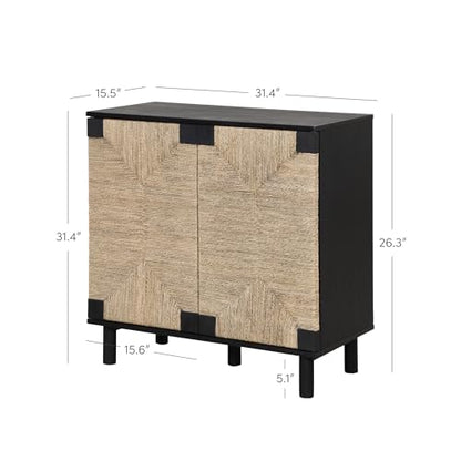 Beacon Accent Natural Sideboard Storage Cabinet TV Stand in Wire