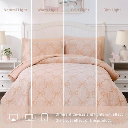 Queen Comforter Set with Sheets for Girls
