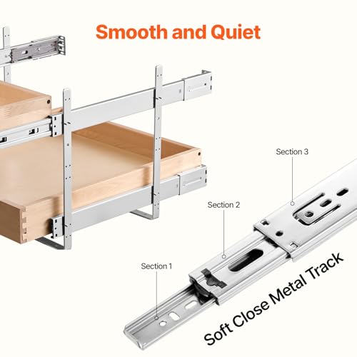 2 Tier Pull Out Cabinet Organizer