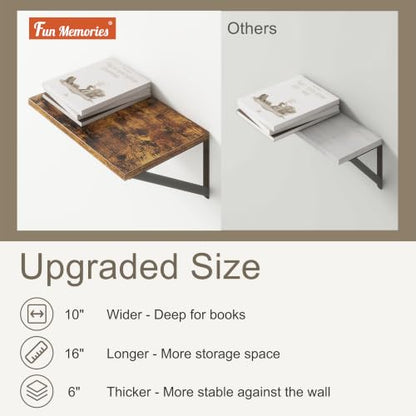 Floating Shelves 16 Inch Long