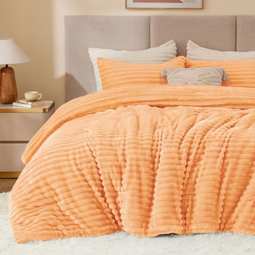 Fleece Queen Comforter Set