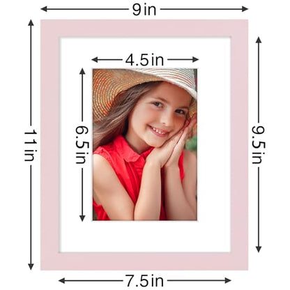 8x10 Picture Frames Set of 9 for Wall or Tabletop Display (9 Count)