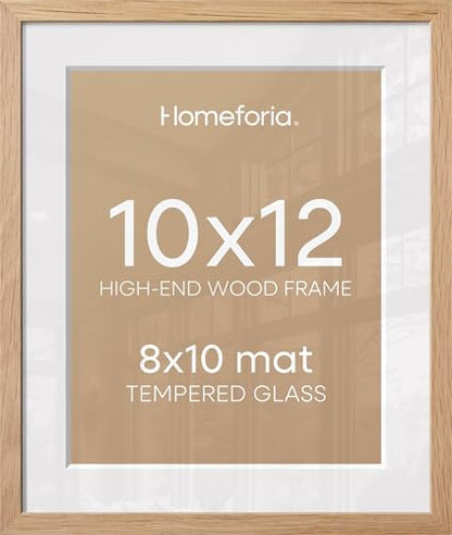 10x12 Natural Oak Picture Frame (3 Count)
