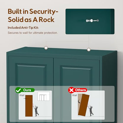 75" Kitchen Pantry Cabinet