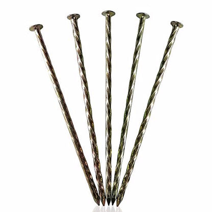 70 Pack 6"Artificial Turf Nails Garden Stakes Galvanized Landscaping Spikes (70 Count)