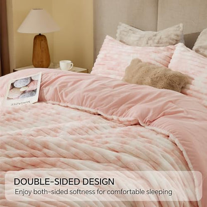 Fleece Full Comforter Set