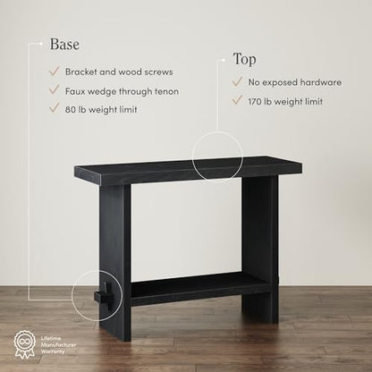 Virgo Wood Accent Storage Console Sofa Table