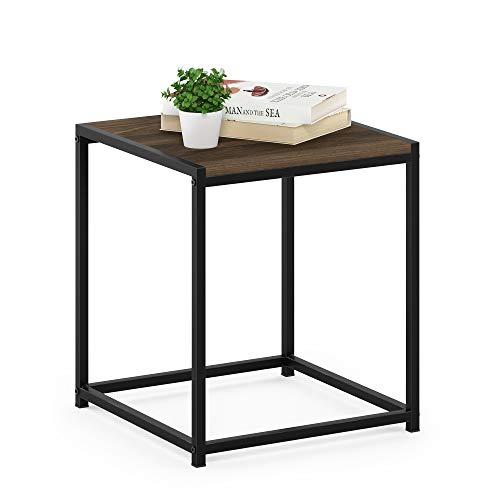 CAMNUS Metal Frame Square Side Table