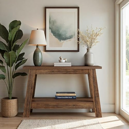 41.3 Inch Farmhouse Entryway Table