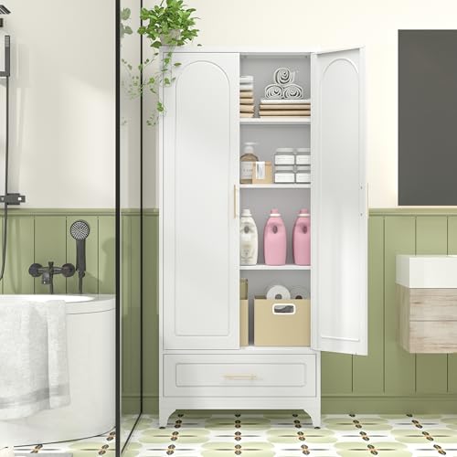 75" Metal Storage Cabinet