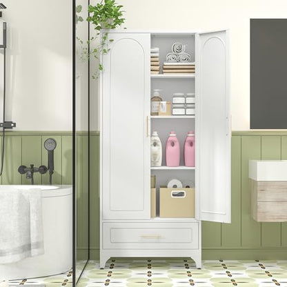 75" Metal Storage Cabinet