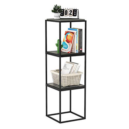 Moretti Cube Modern Stackable End Table Shelf