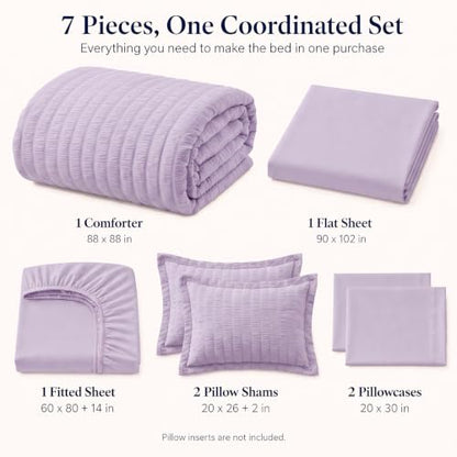 Queen Comforter Set (7 Count)