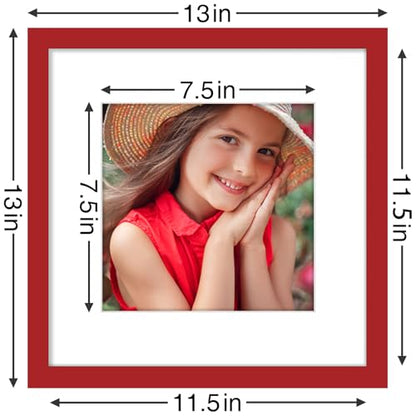 12x12 Picture Frames Set of 9 for Wall Mounting (9 Count)