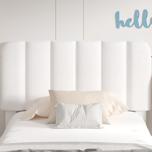 Twin Size Upholstered Bed Frame with Drawer and Headboard