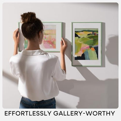 15x21.25 Green Puzzle Picture Frame