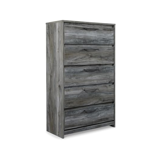 Baystorm Rustic 5 Drawer Chest of Drawers