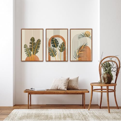 Boho Botanical Abstract Mid