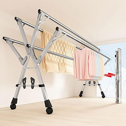 5Poles Clothes Drying Rack