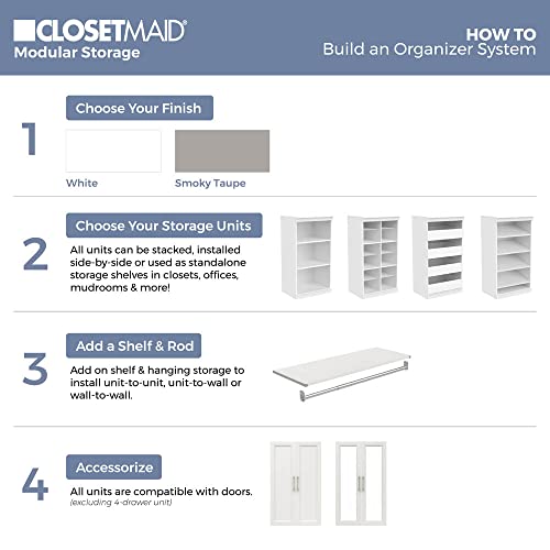 Modular Storage Unit with 4 Drawers