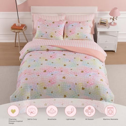 Queen Comforter Set with Sheets for Girls