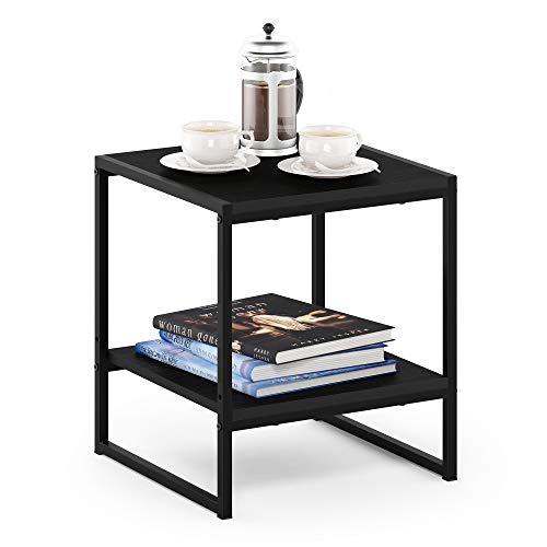 CAMNUS 2 Tier Metal Frame Side Table