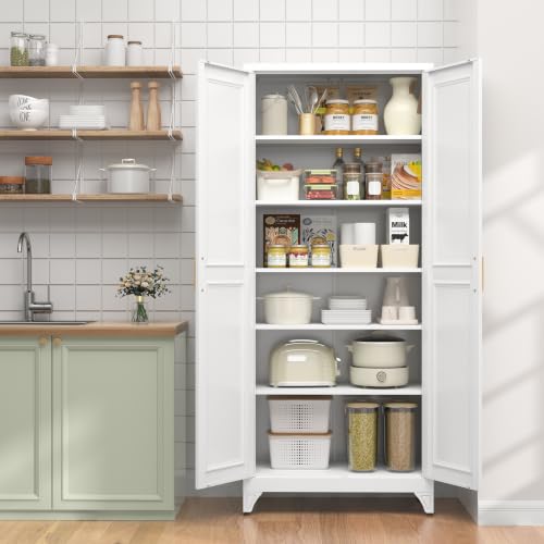 75" Kitchen Pantry Cabinet