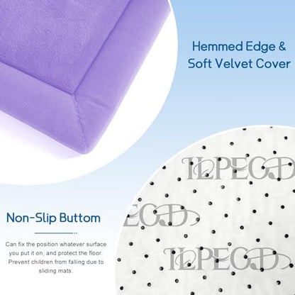Baby Play Mat for Floor Nursery Muscle Area Rug Playroom Rug 47"x47" Elastic Foam 1.3" Thick Crawling Mat for Babies